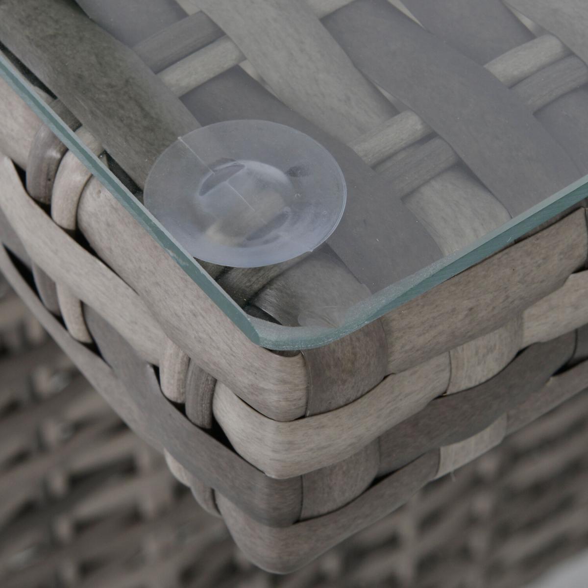 3 Piece Outdoor All Weather Dining Sets - Grey – image 7