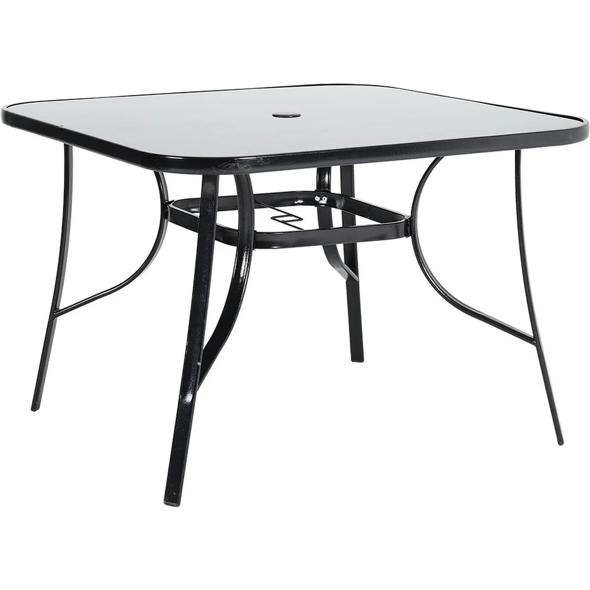 2 Seaters Garden Bistro set - Black / Square – image 2