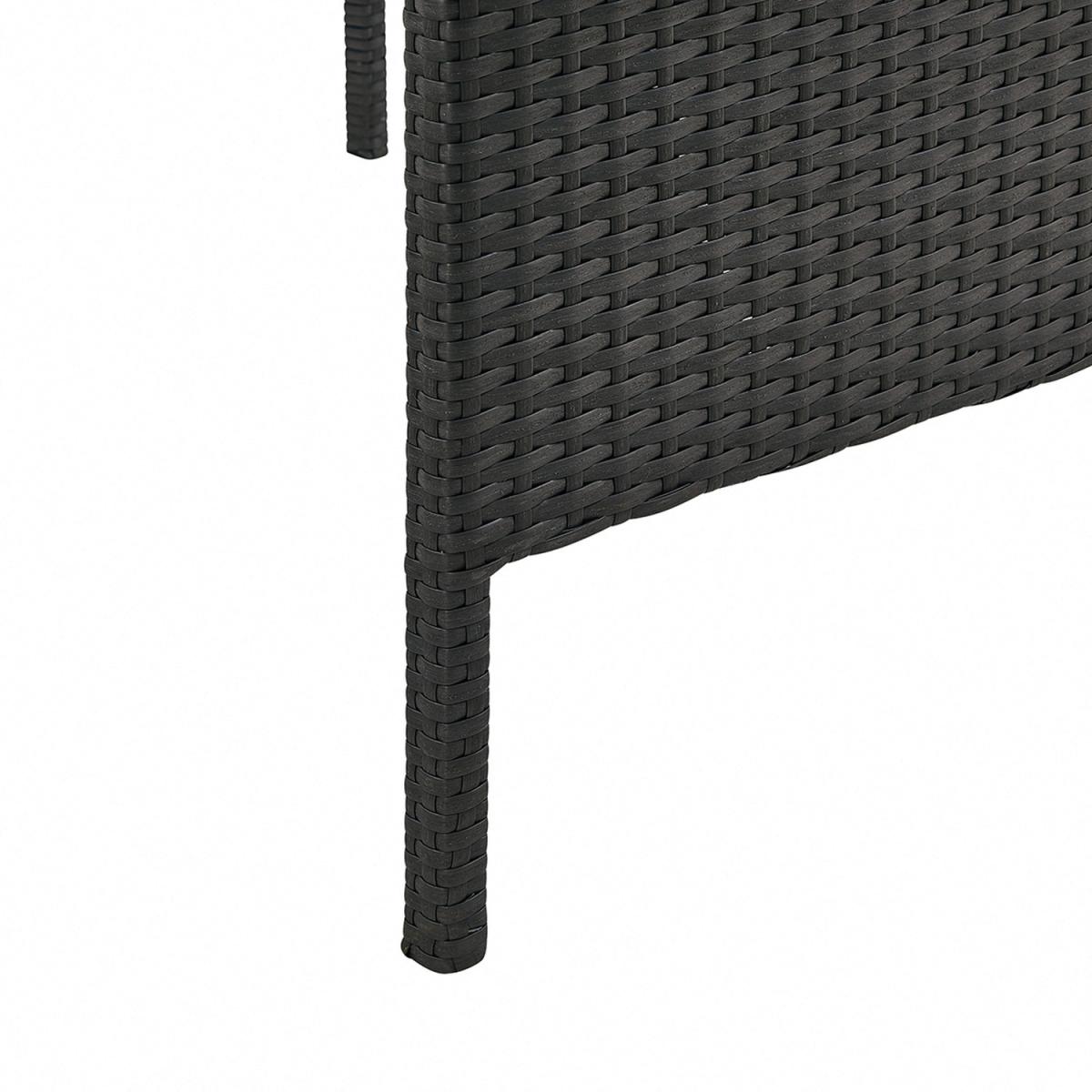 Maria Rattan Corner Dining Sofa Set Cover - Grey – image 3