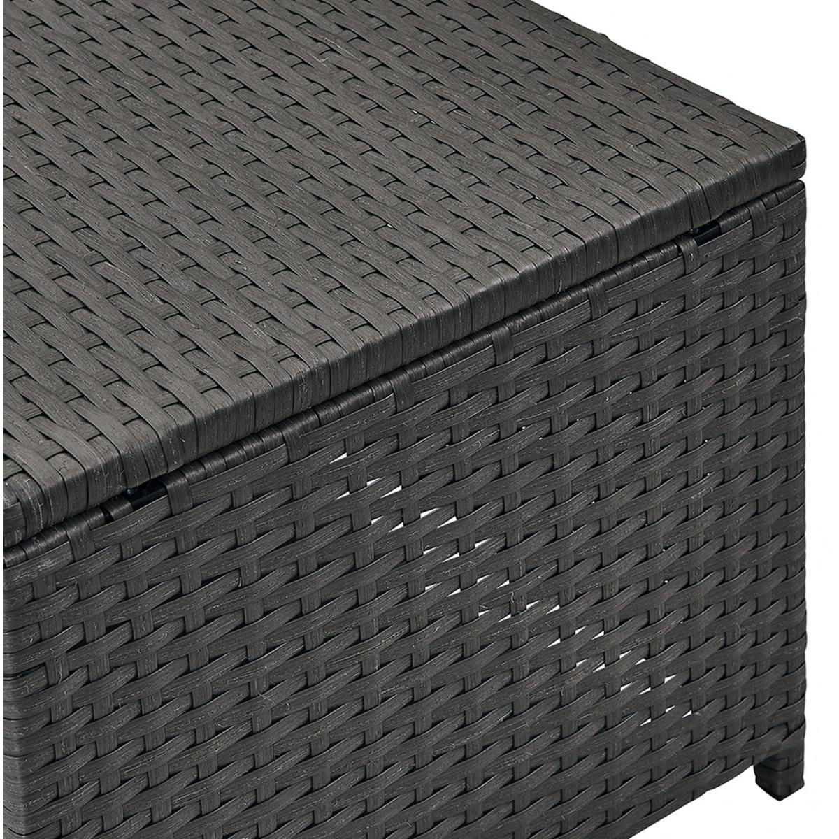 Maria Rattan Corner Dining Sofa Set Cover - Grey – image 6