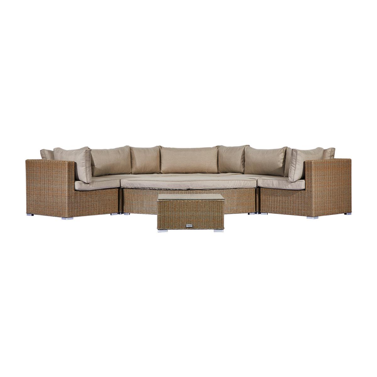 Deluxe Curved Corner Sofa Set-Willow – image 4