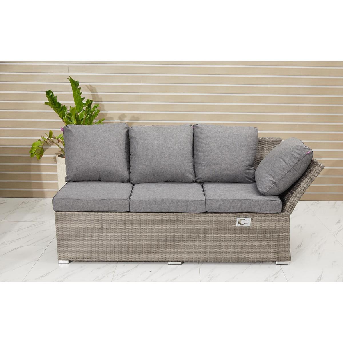 New Hampshire Corner Sofa Dining Set - Grey – image 3