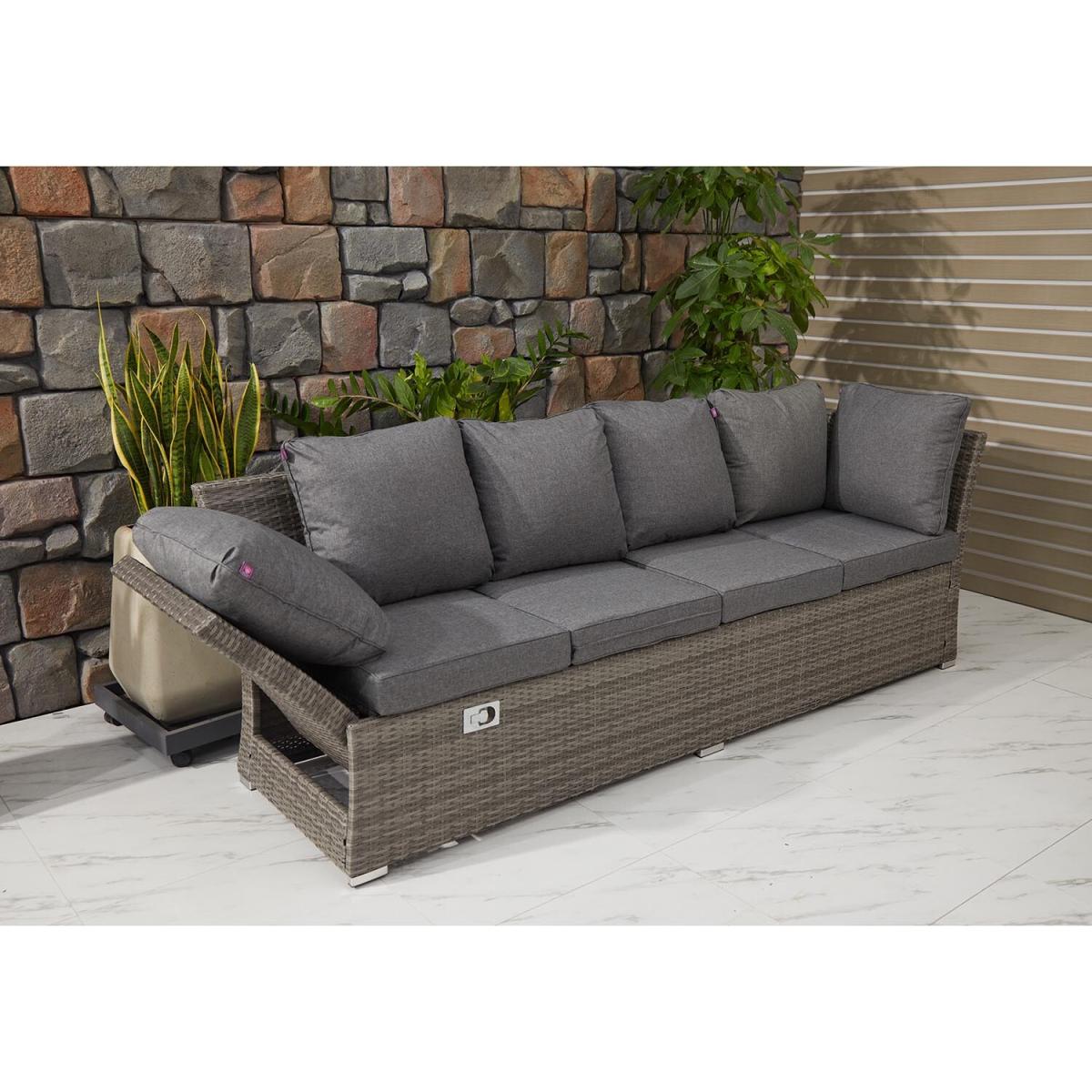 New Hampshire Corner Sofa Dining Set - Grey – image 4