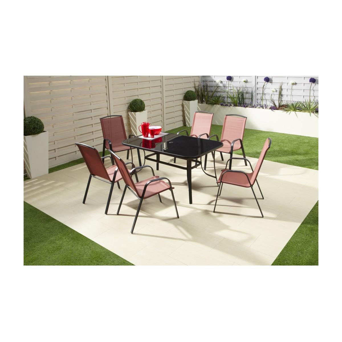 Palma Seven Piece Dining Set - Black – image 1