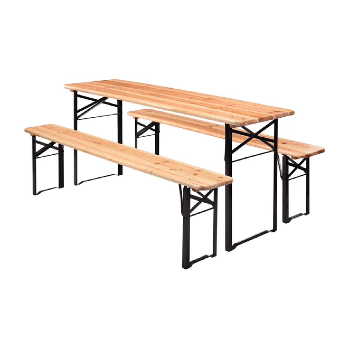 Garden Bench and Table Set