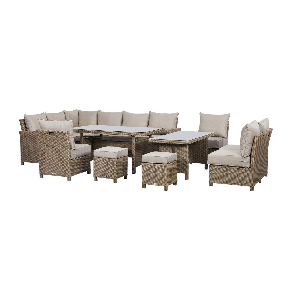 Nova Deluxe Left Extending Rattan Corner Set – image 2