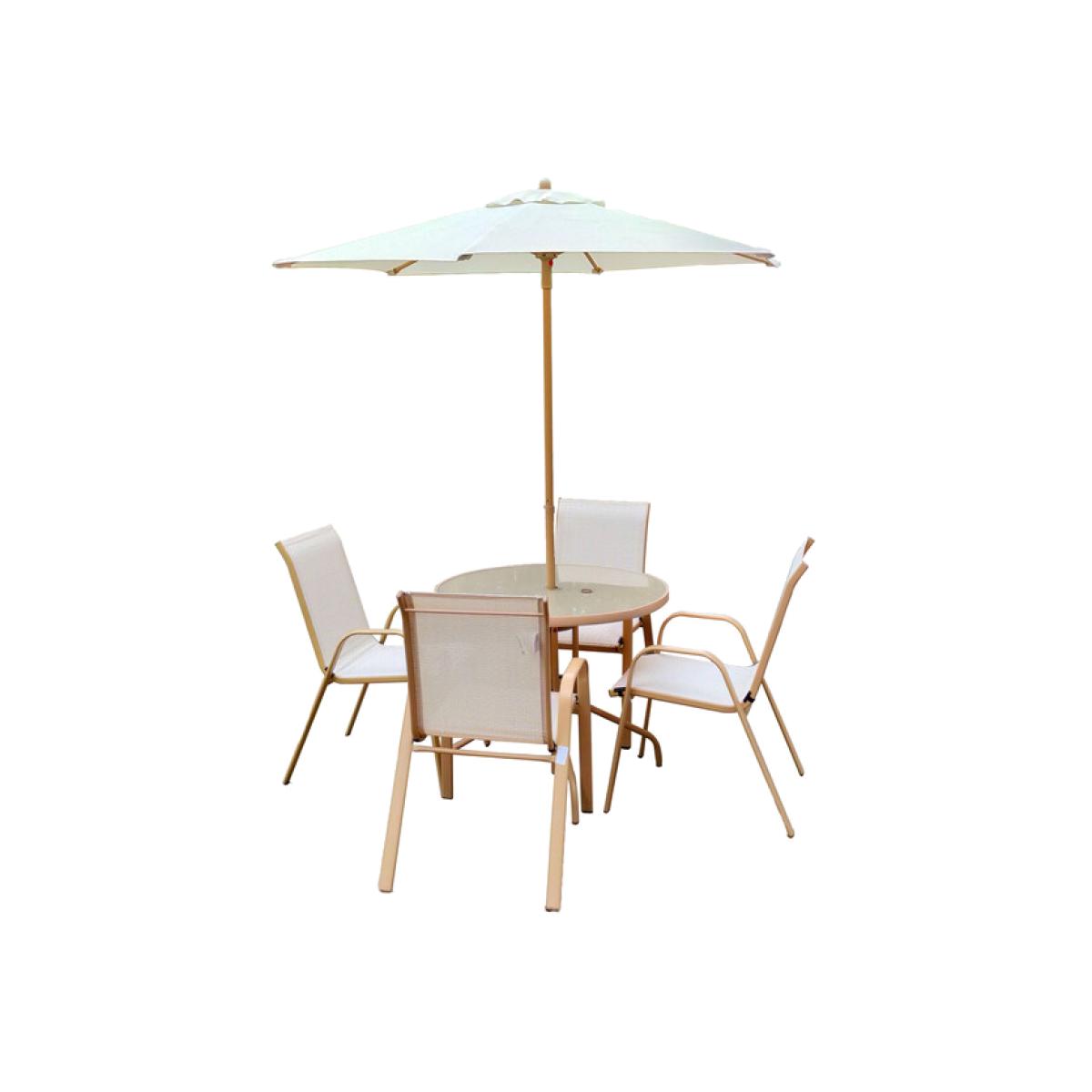 Malaga Garden Dining Set 6 Piece