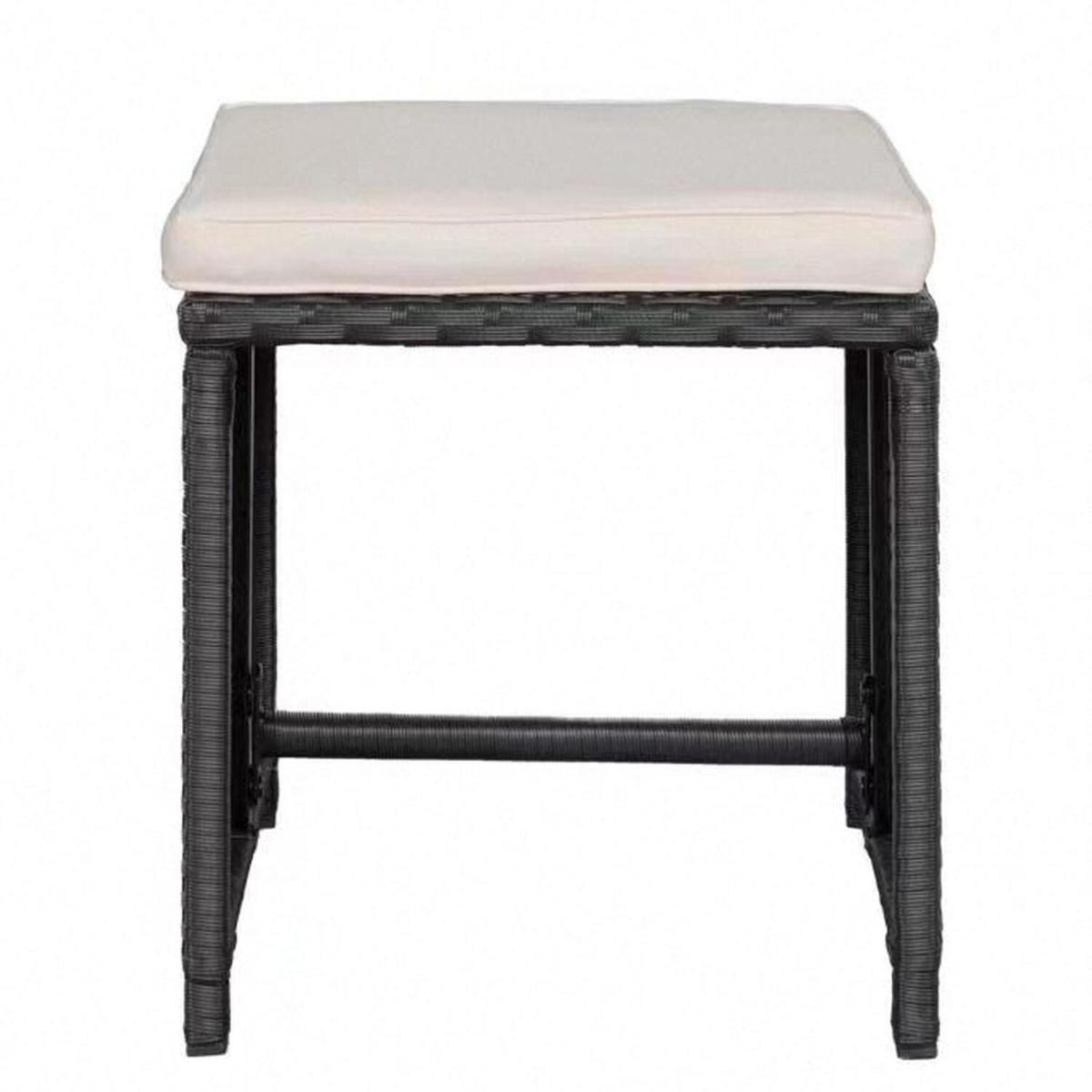 Capri 9PC Rattan Cube Dining Set - Black – image 10