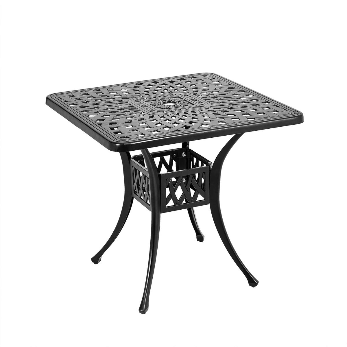 Cast Aluminum Bistro Sets 2 Seater Garden Dining Set - Black – image 2