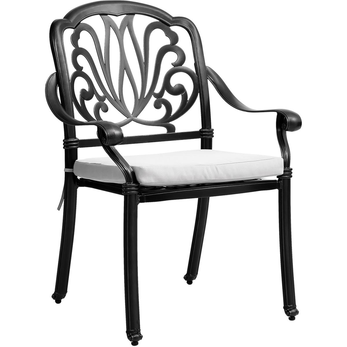 Cast Aluminum Bistro Sets 2 Seater Garden Dining Set - Black – image 3