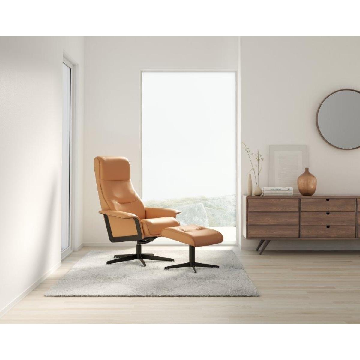 IMG Comfort Scandi 1000 Chair and Footstool - Standard - Trend Leather, Star – image 5