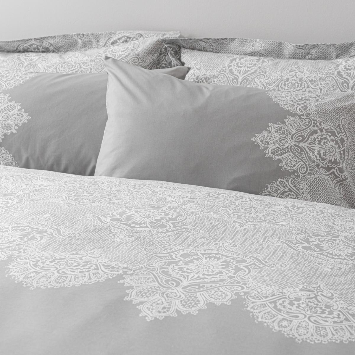 Eleanor Grey Reversible Duvet Cover and Pillowcase Set Grey – image 8