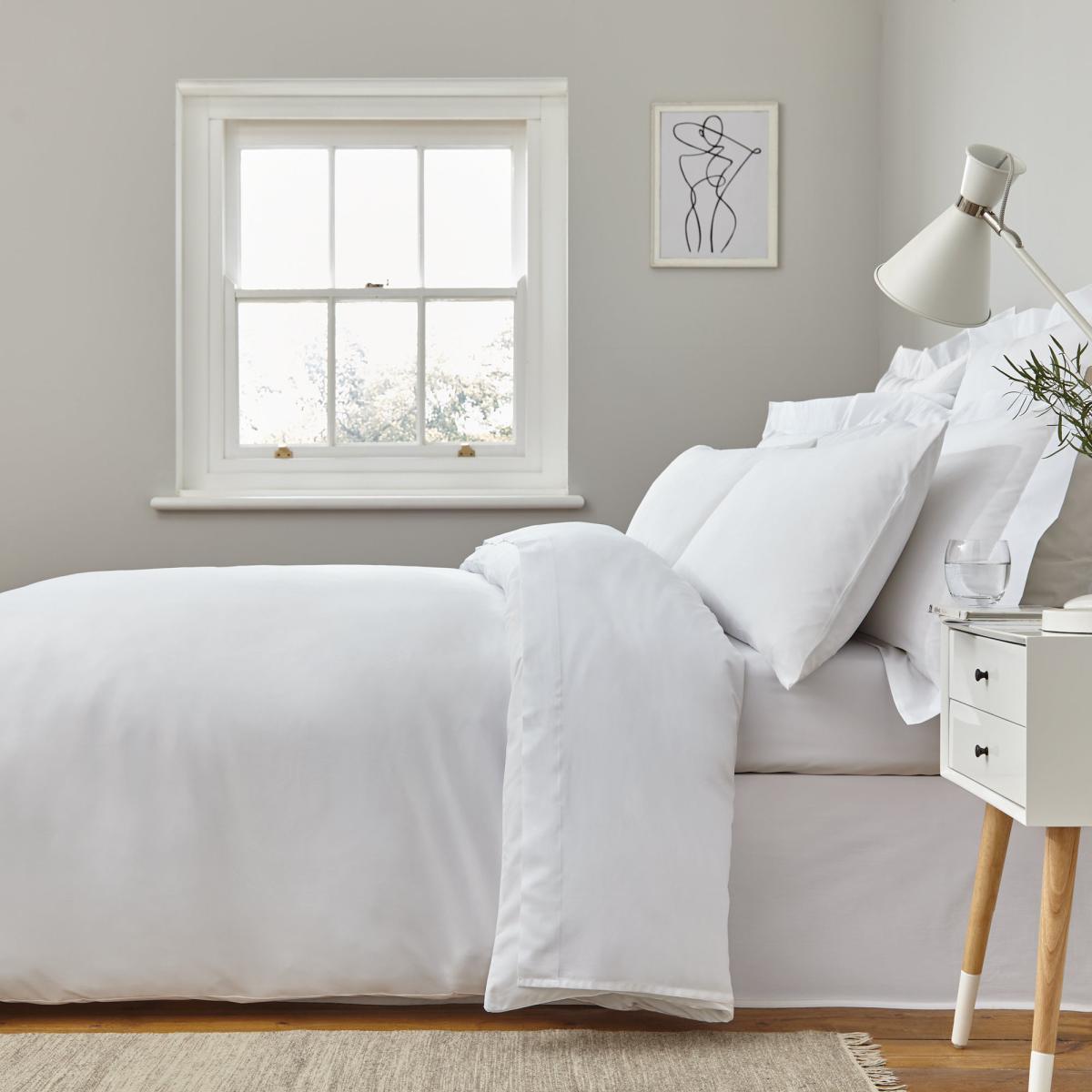 Fogarty Cooling Cotton White Duvet Cover White – image 2