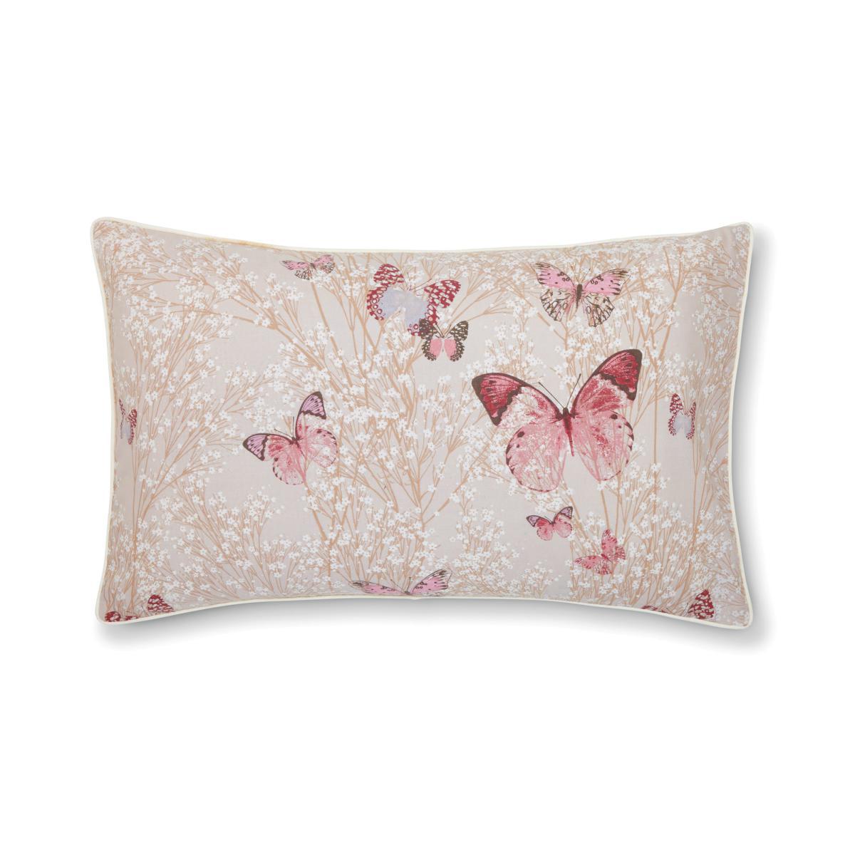 Botanica Butterfly Blush Reversible Duvet Cover and Pillowcase Set Blush Pink – image 7