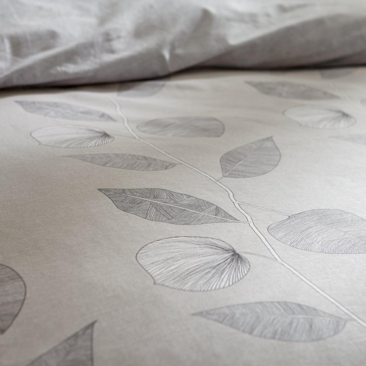 Bianca Cotton Makura 100% Cotton Duvet Cover and Pillowcase Set Natural – image 3