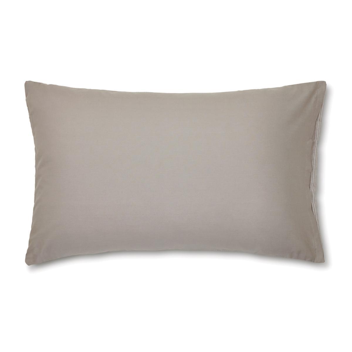 Logan Seersucker Grey Duvet Cover and Pillowcase Set Grey – image 5