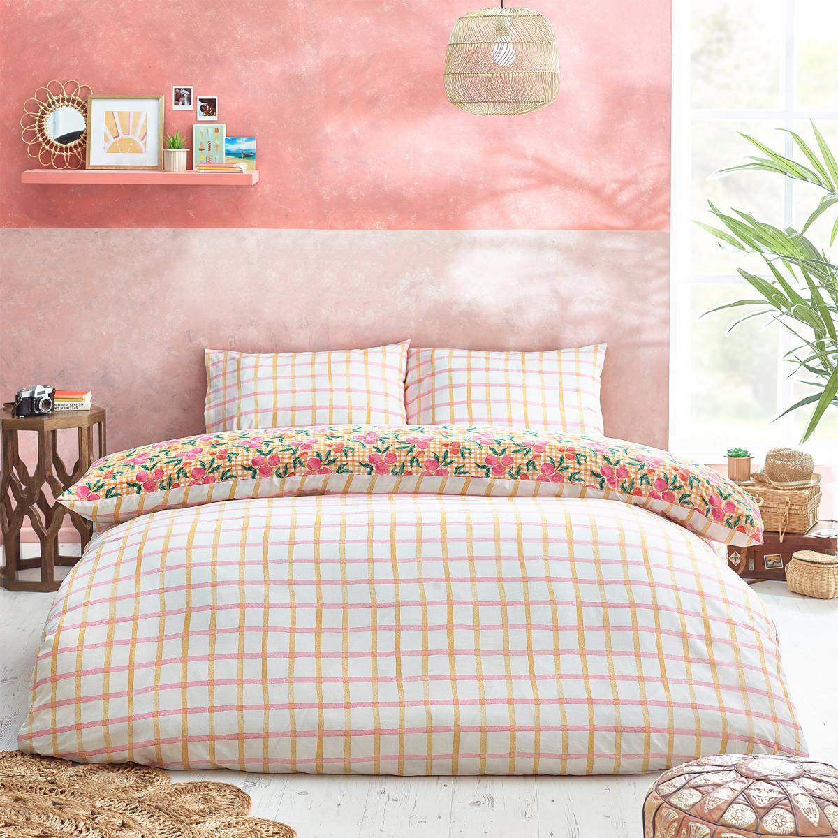 Style Lab Juicy Duvet Cover and Pillowcase Set MultiColoured – image 2