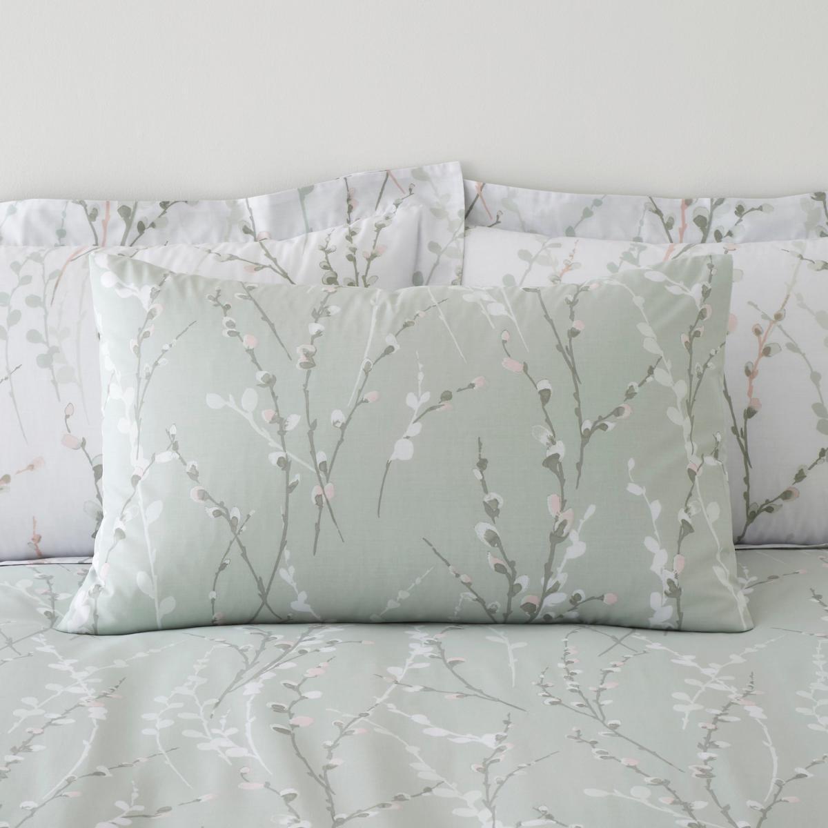 Belle Sage Duvet Cover and Pillowcase Set Sage – image 3