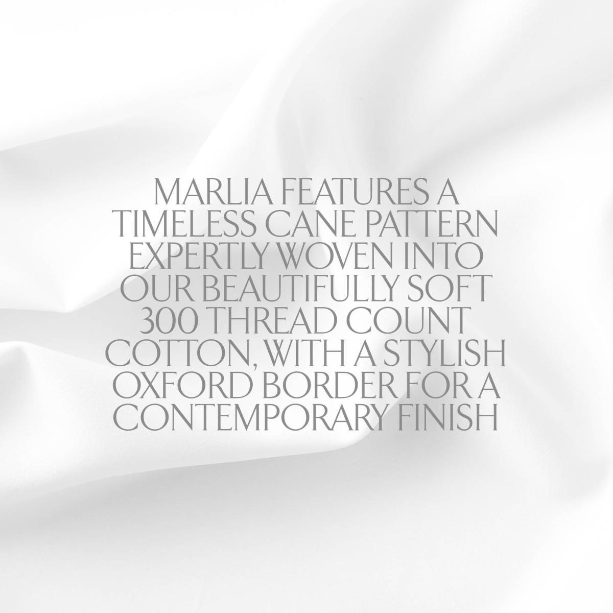 Dorma Purity Marlia Silver Cotton Jacquard Duvet Cover and Pillowcase Set Light Grey – image 7