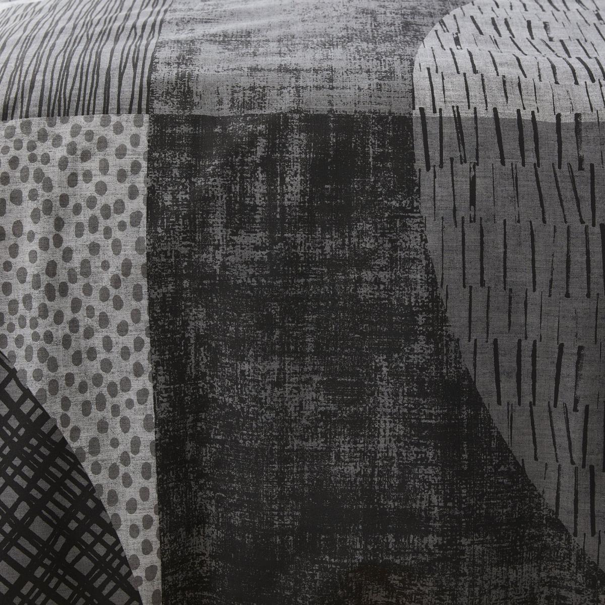 Elements Grey Flynn Duvet Cover and Pillowcase Set Grey – image 4
