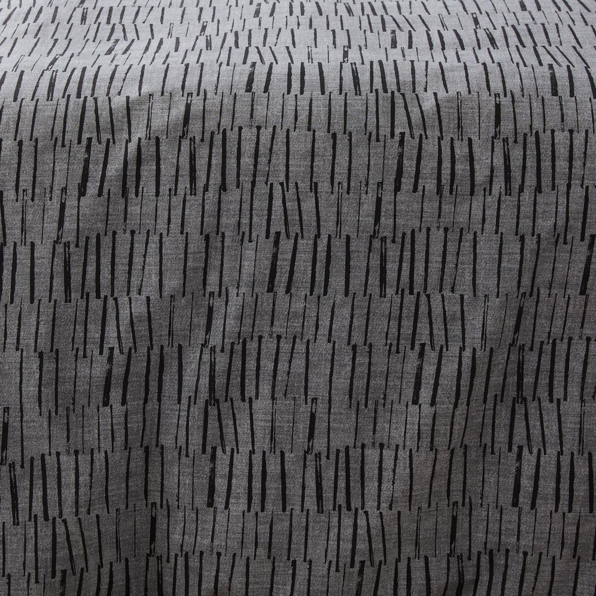 Elements Grey Flynn Duvet Cover and Pillowcase Set Grey – image 5
