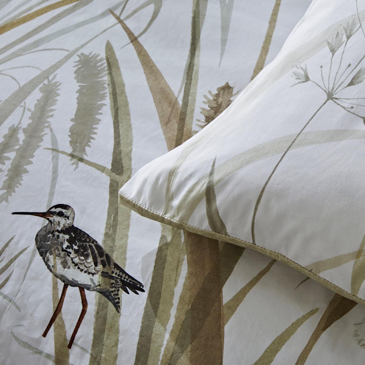 Riverbank 100% Cotton Duvet Cover and Pillowcase Set Natural – image 2