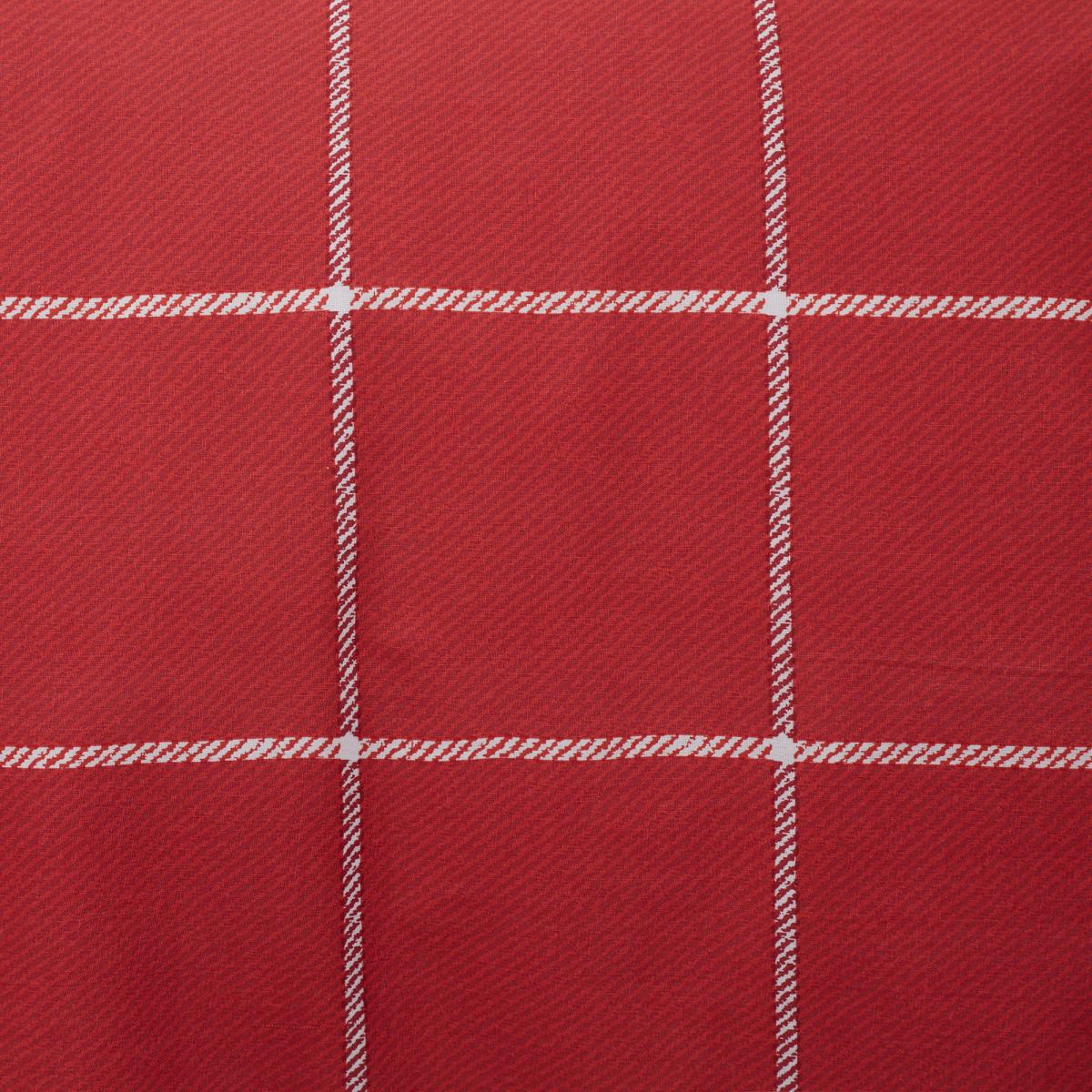 Twin Pack Checked 100% Cotton Reversible Duvet Cover and Pillowcase Set MultiColoured – image 8