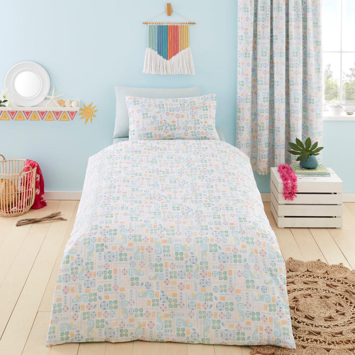 Disney Moana 100% Cotton Reversible Duvet Cover and Pillowcase Set MultiColoured – image 3
