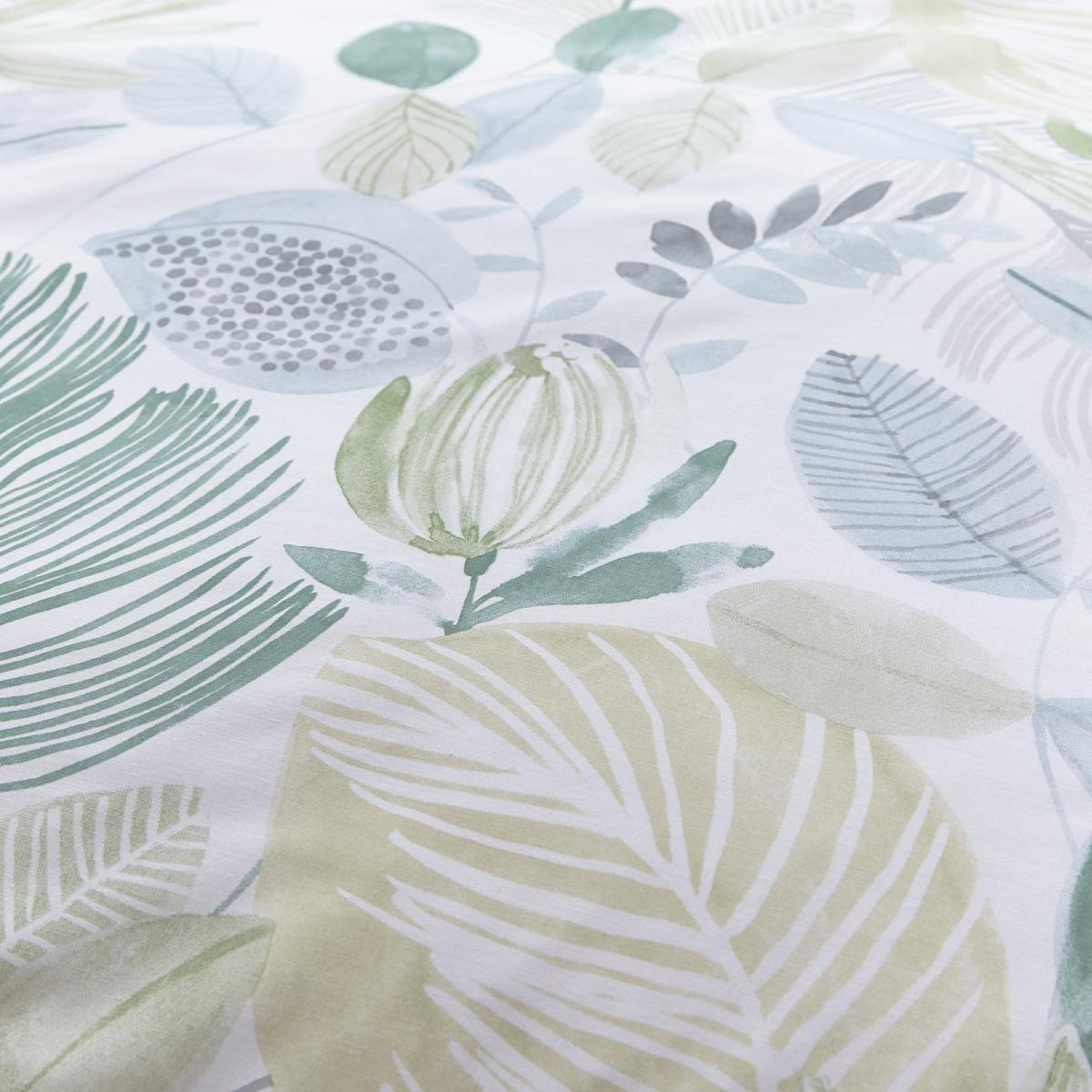 Ashleigh Green Reversible Duvet Cover and Pillowcase Set Green – image 4