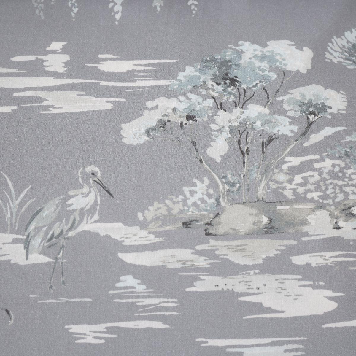 Chinoiserie Grey Reversible Duvet Cover and Pillowcase Set Grey – image 5