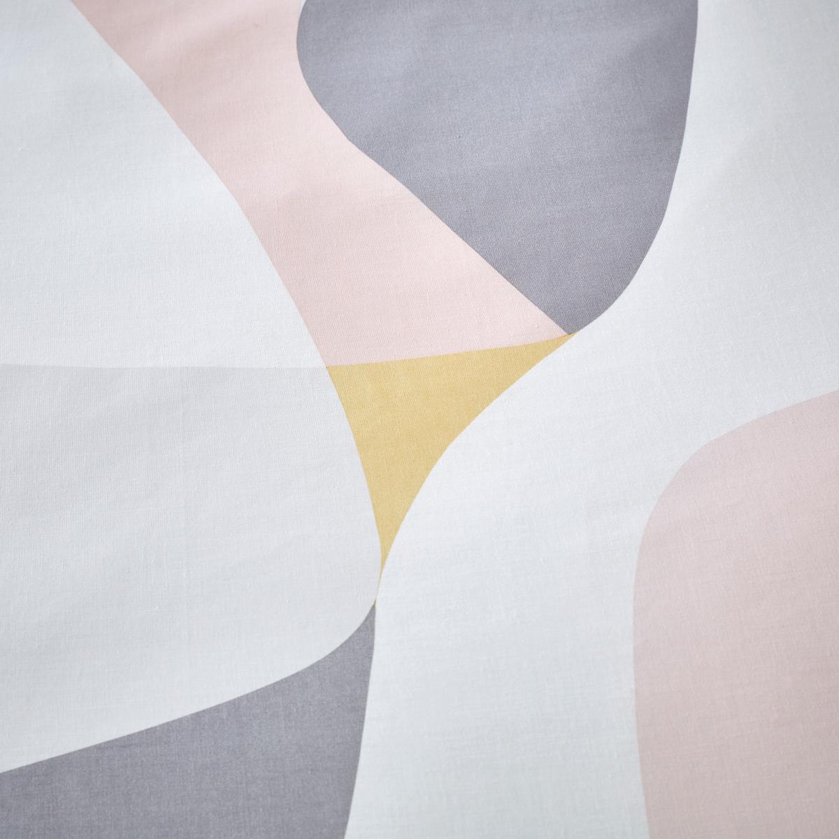 Elements Paco Blush Reversible Duvet Cover and Pillowcase Set Blush (Pink) – image 3