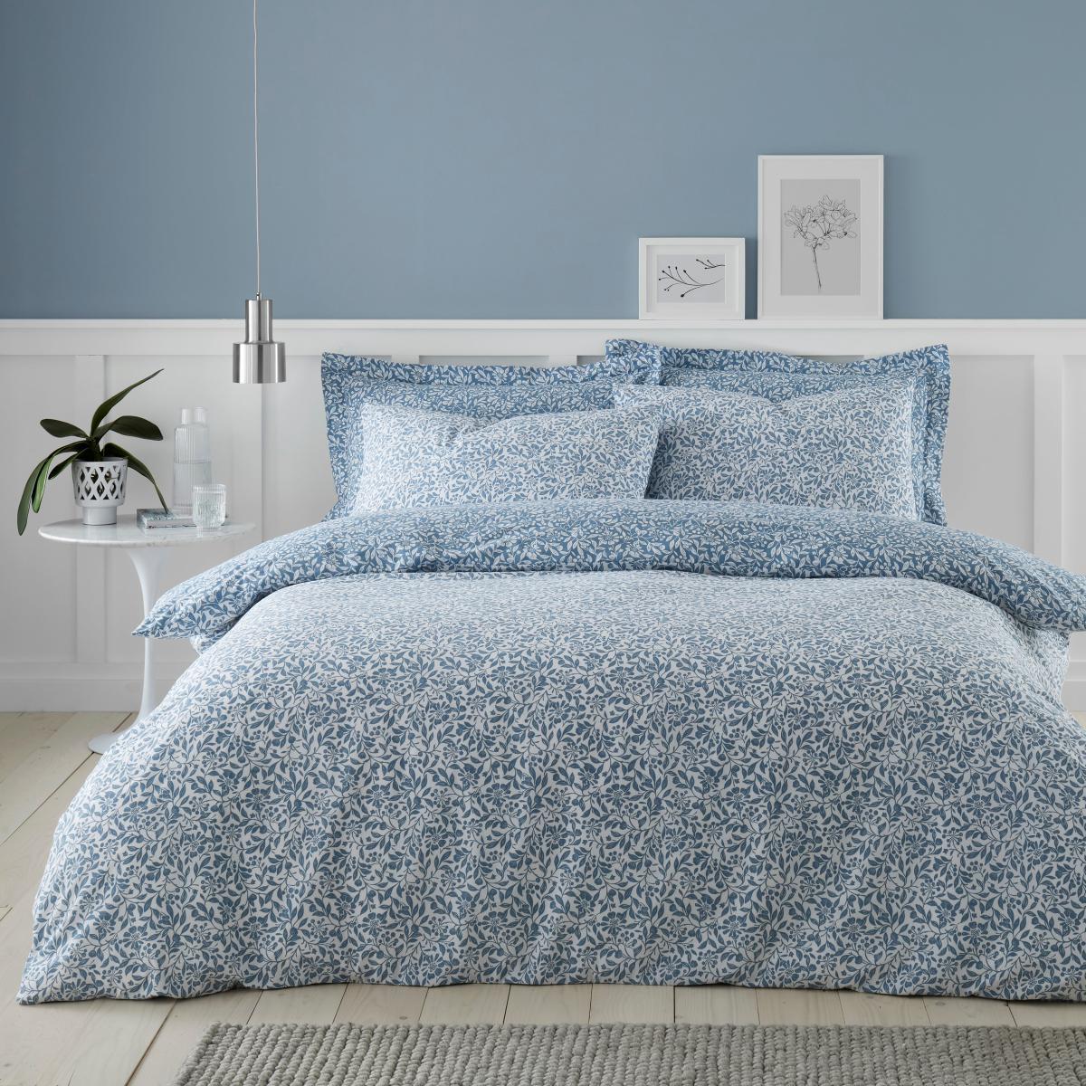 Chartwell Denim Duvet Cover and Pillowcase Set Denim – image 2