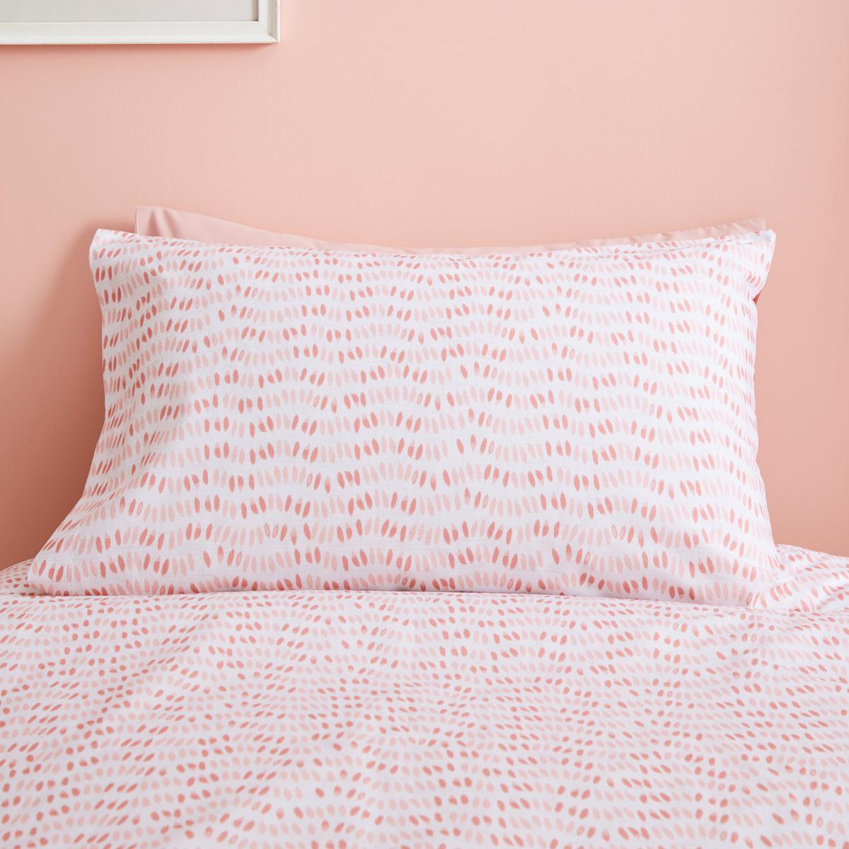 Boho Desert 100% Cotton Duvet Cover and Pillowcase Set Pink – image 4