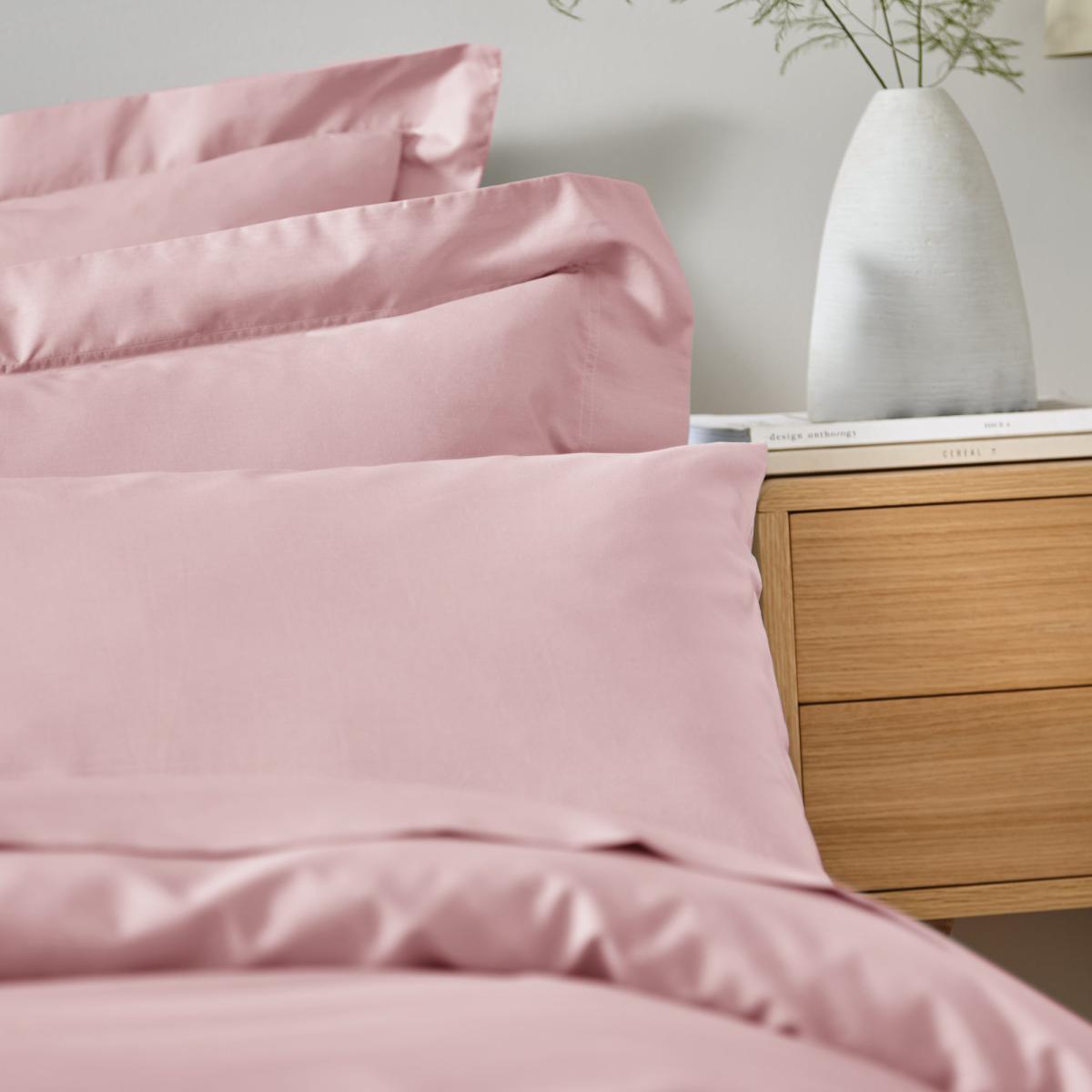 Fogarty Cooling Cotton Blush Duvet Cover Blush (Pink) – image 3
