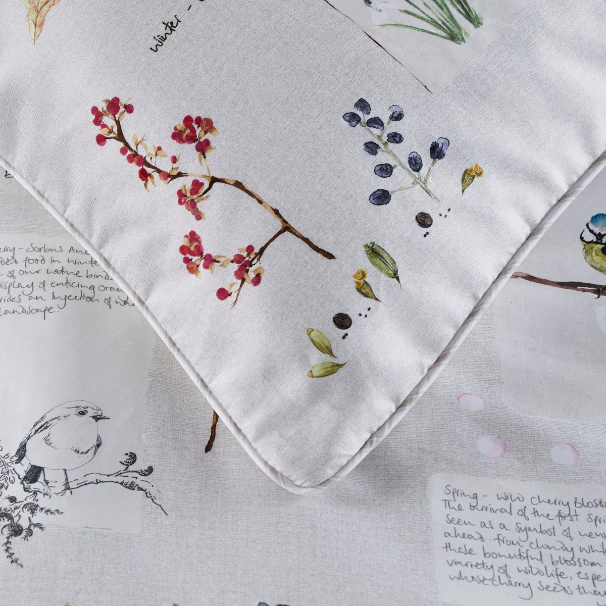 Dorma Decades Nature Trail Duvet Cover and Pillowcase Set Natural – image 5