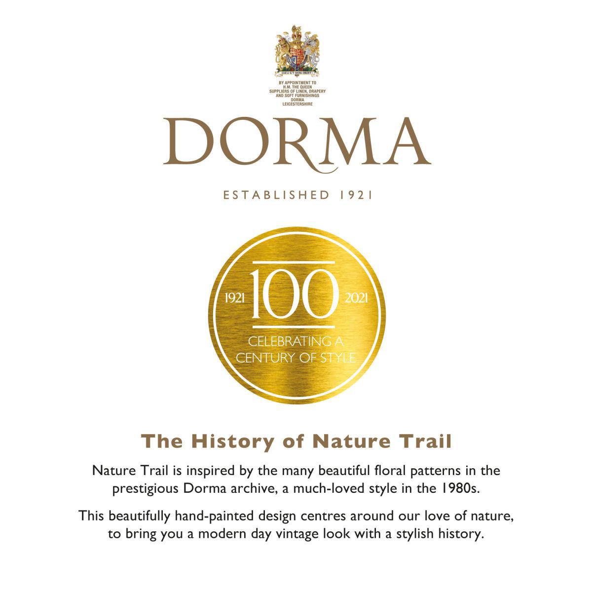 Dorma Decades Nature Trail Duvet Cover and Pillowcase Set Natural – image 9