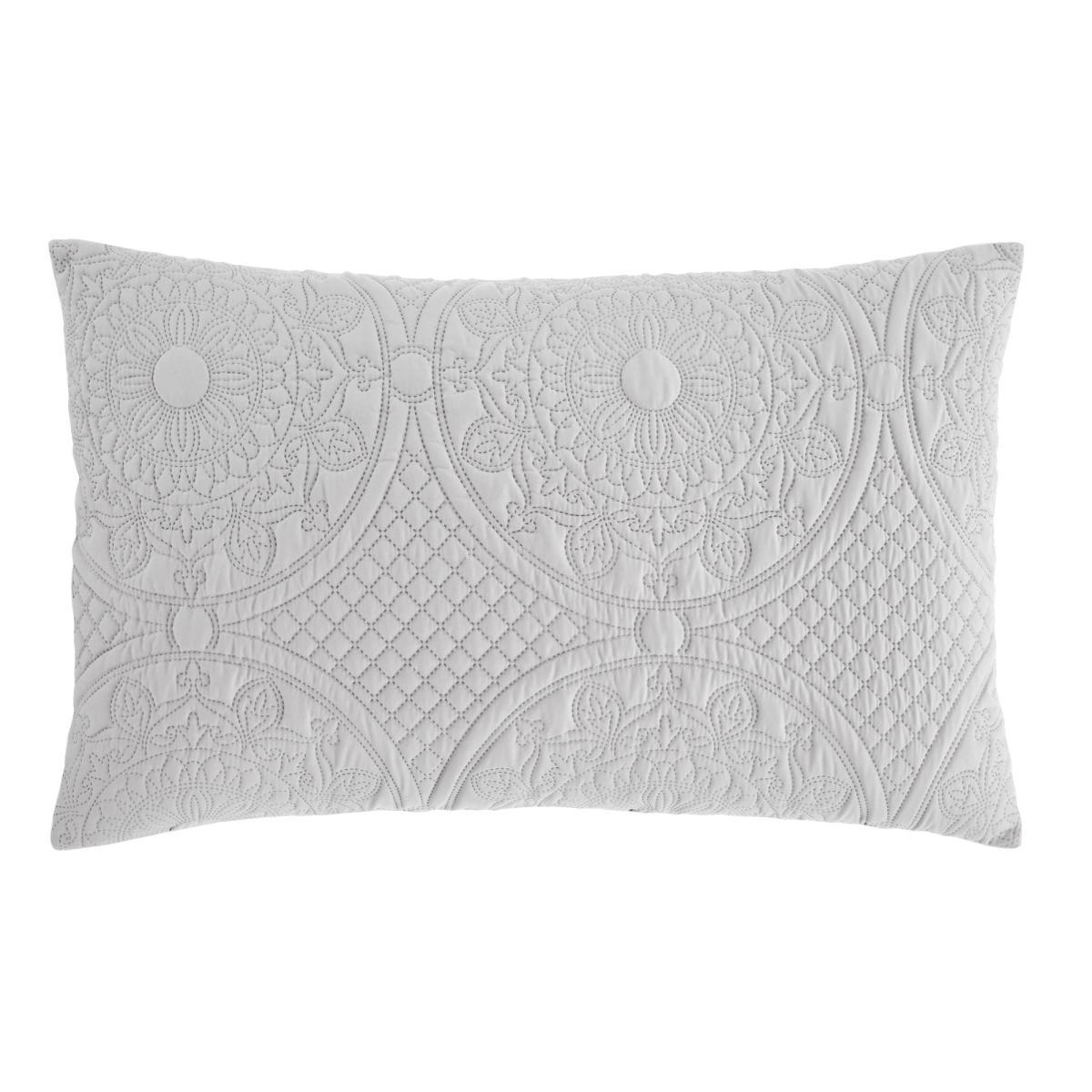 Mandalay Silver Duvet Cover and Pillowcase Set Silver – image 4