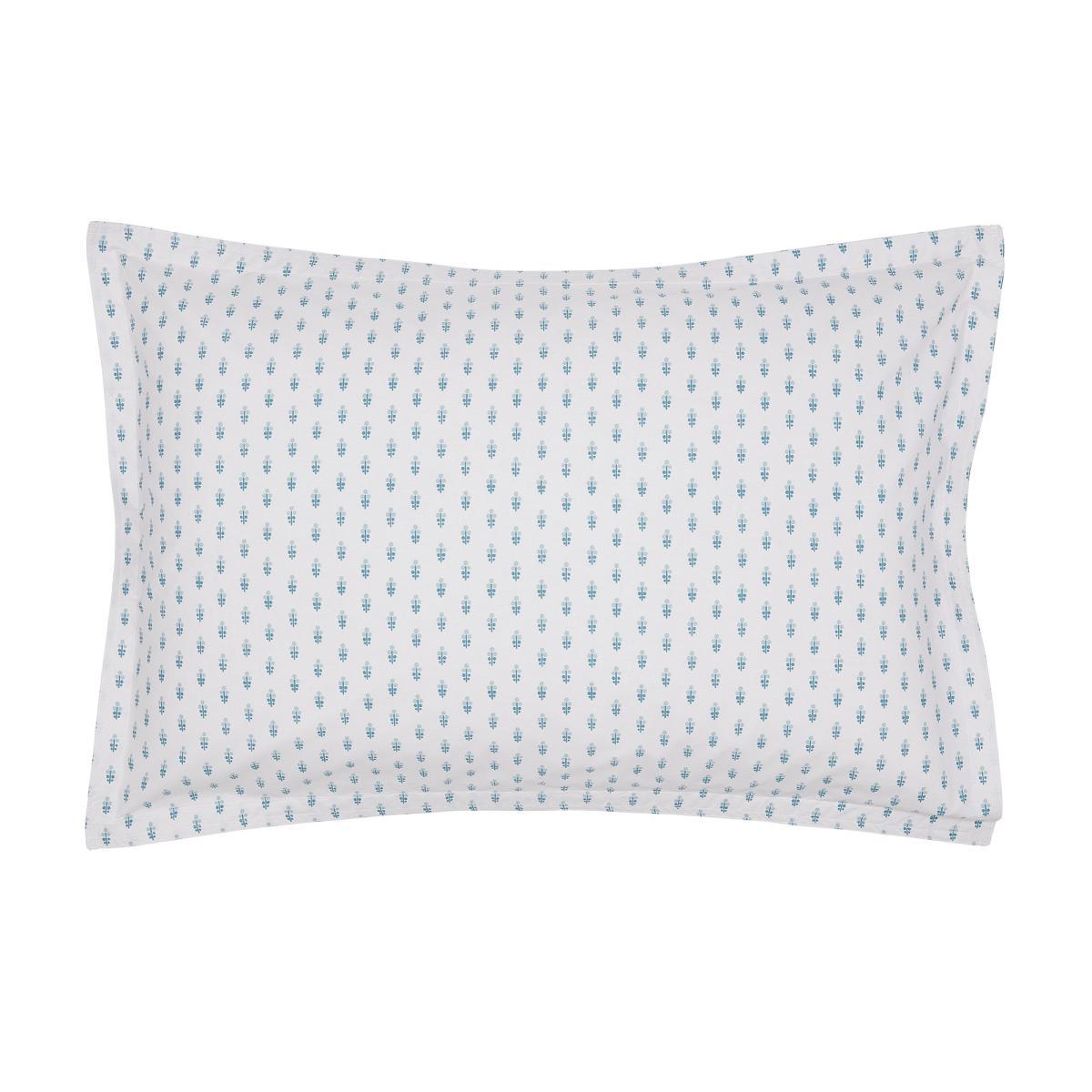Murmur Edie Lough Green Organic Cotton Duvet Cover and Pillowcase Set Green and White – image 4
