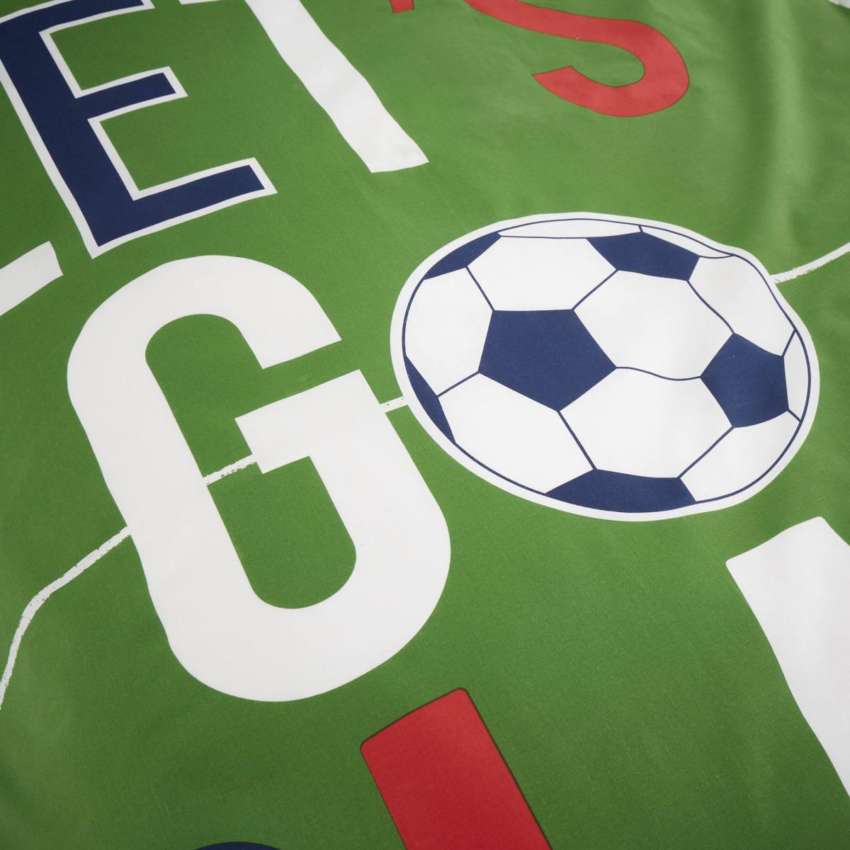 Catherine Lansfield Eat Sleep Football Duvet Cover and Pillowcase Set Green – image 4