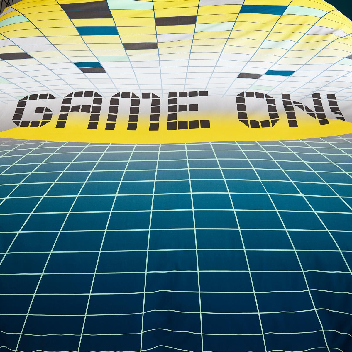 Game On Duvet Cover and Pillowcase Set Green – image 5
