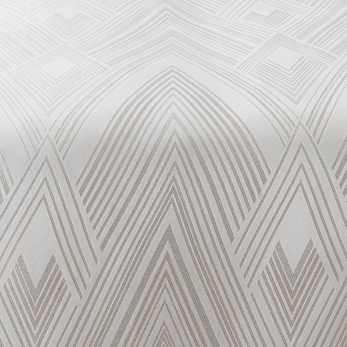 Astaire Silver Jacquard Duvet Cover and Pillowcase Set Silver – image 6