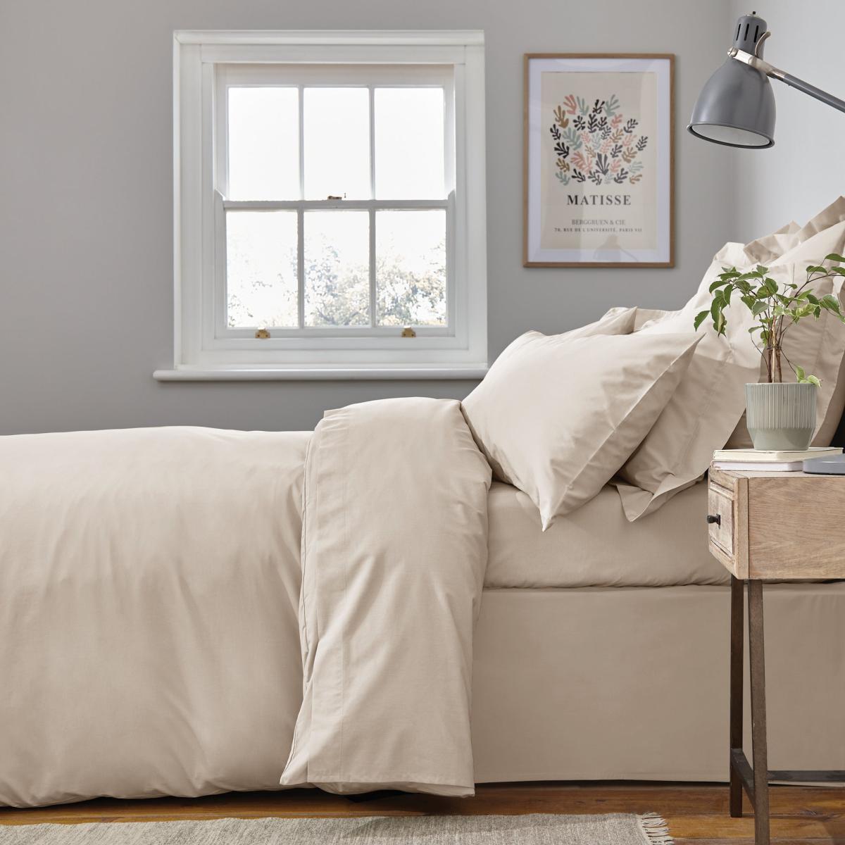Fogarty Cooling Cotton White Sands Duvet Cover White Sand – image 2