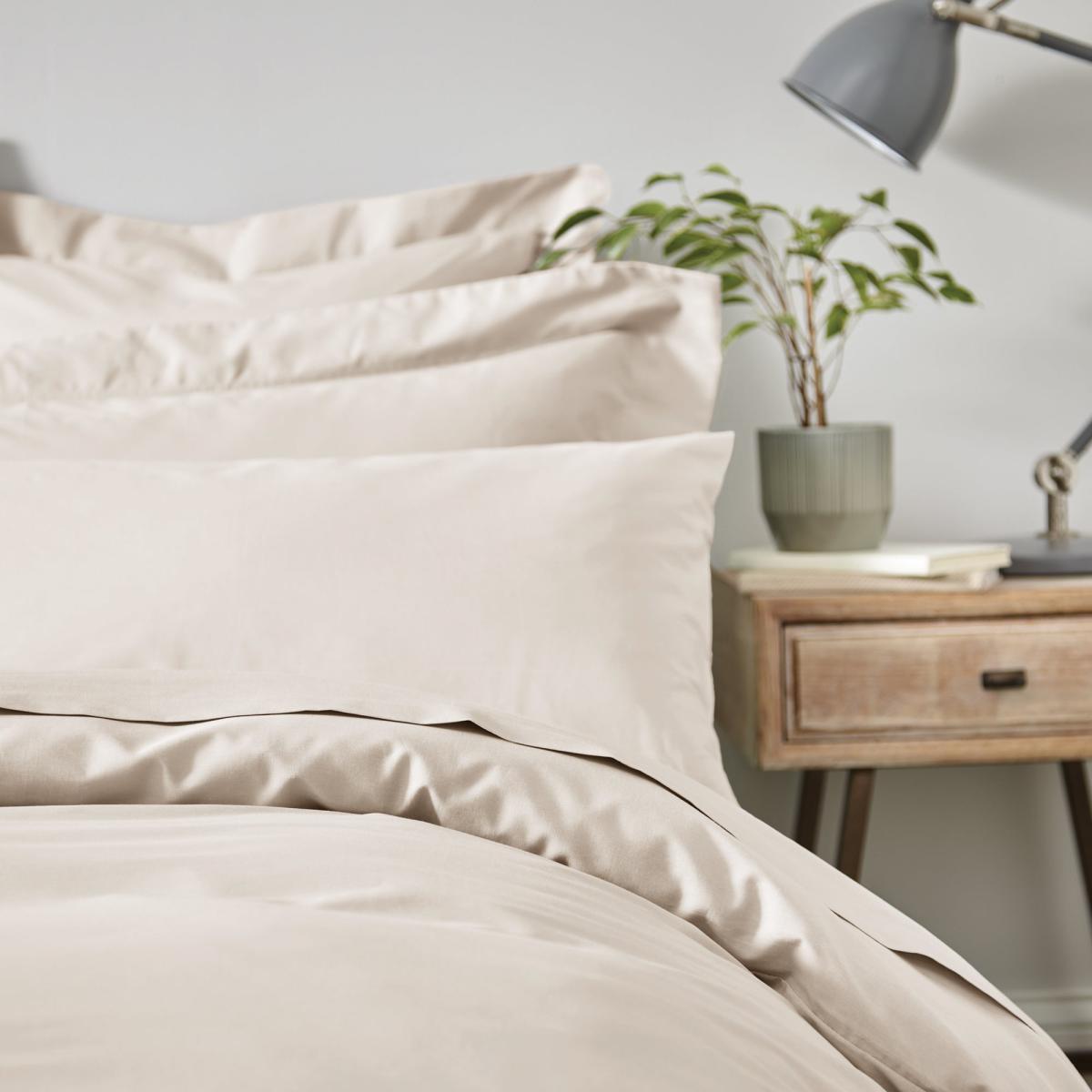 Fogarty Cooling Cotton White Sands Duvet Cover White Sand – image 3