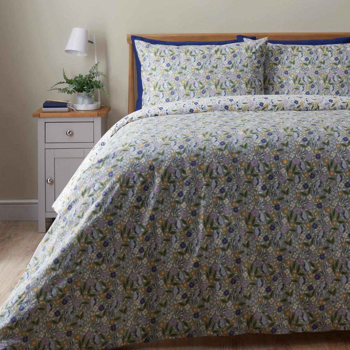 Pippa Duvet Cover and Pillowcase Set White – image 2
