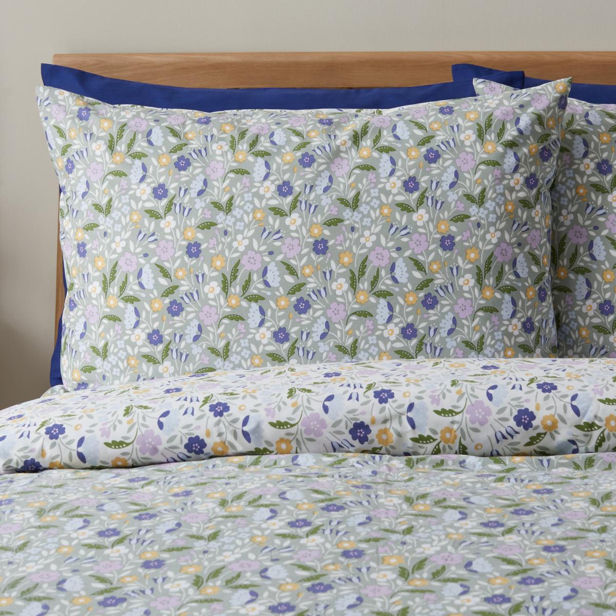 Pippa Duvet Cover and Pillowcase Set White – image 4