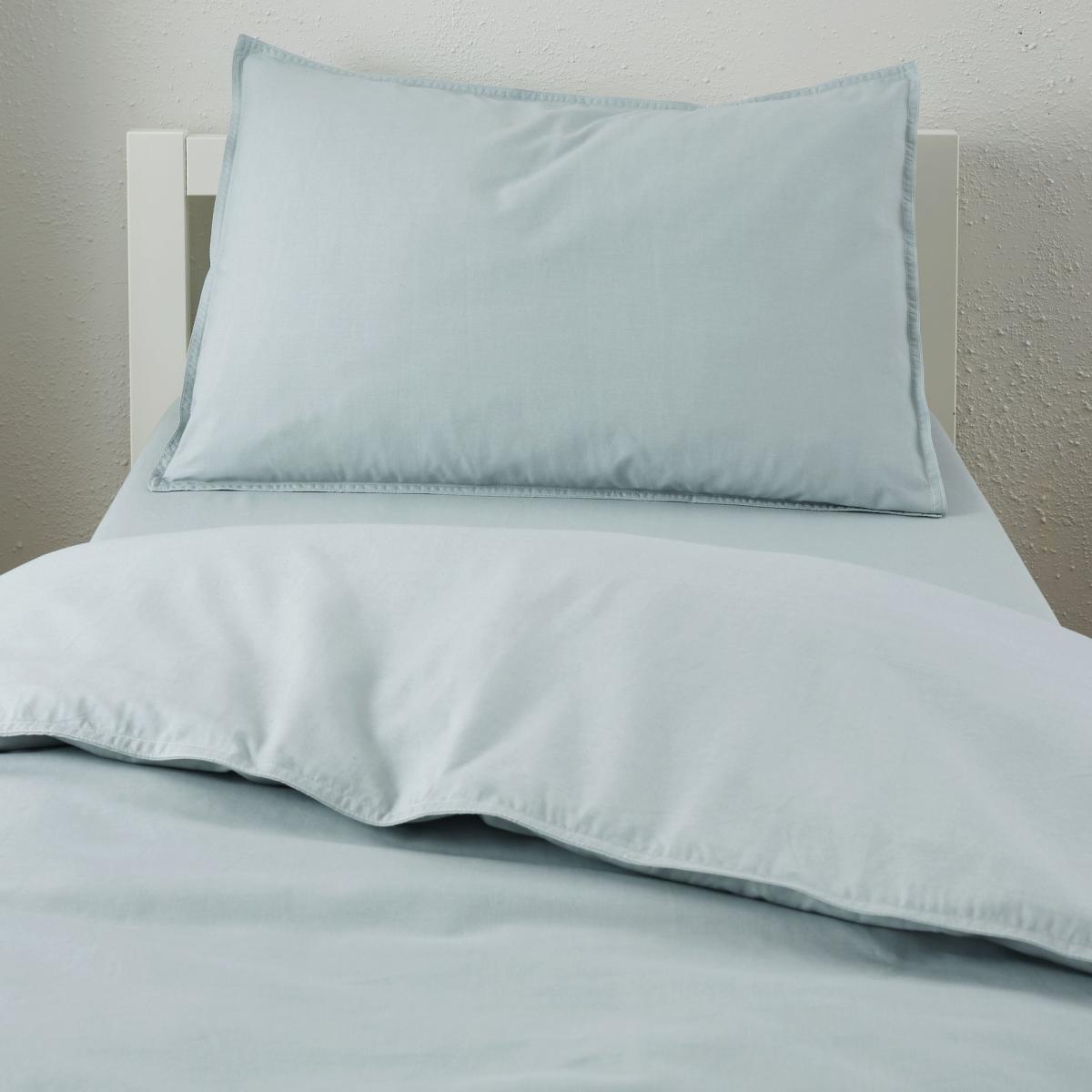 Blue Sage 100% Organic Cotton Duvet Cover and Pillowcase Set Organic Cotton Blue Sage – image 3