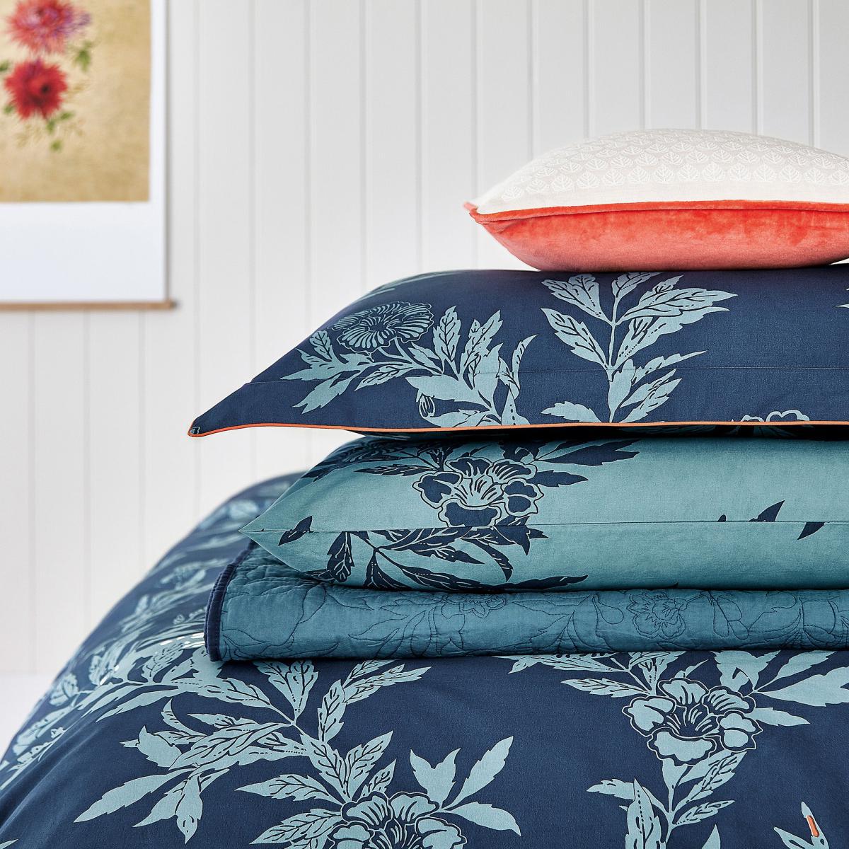 Joules Country Critters 100% Cotton Duvet Cover and Pillowcase Set Navy Blue – image 3