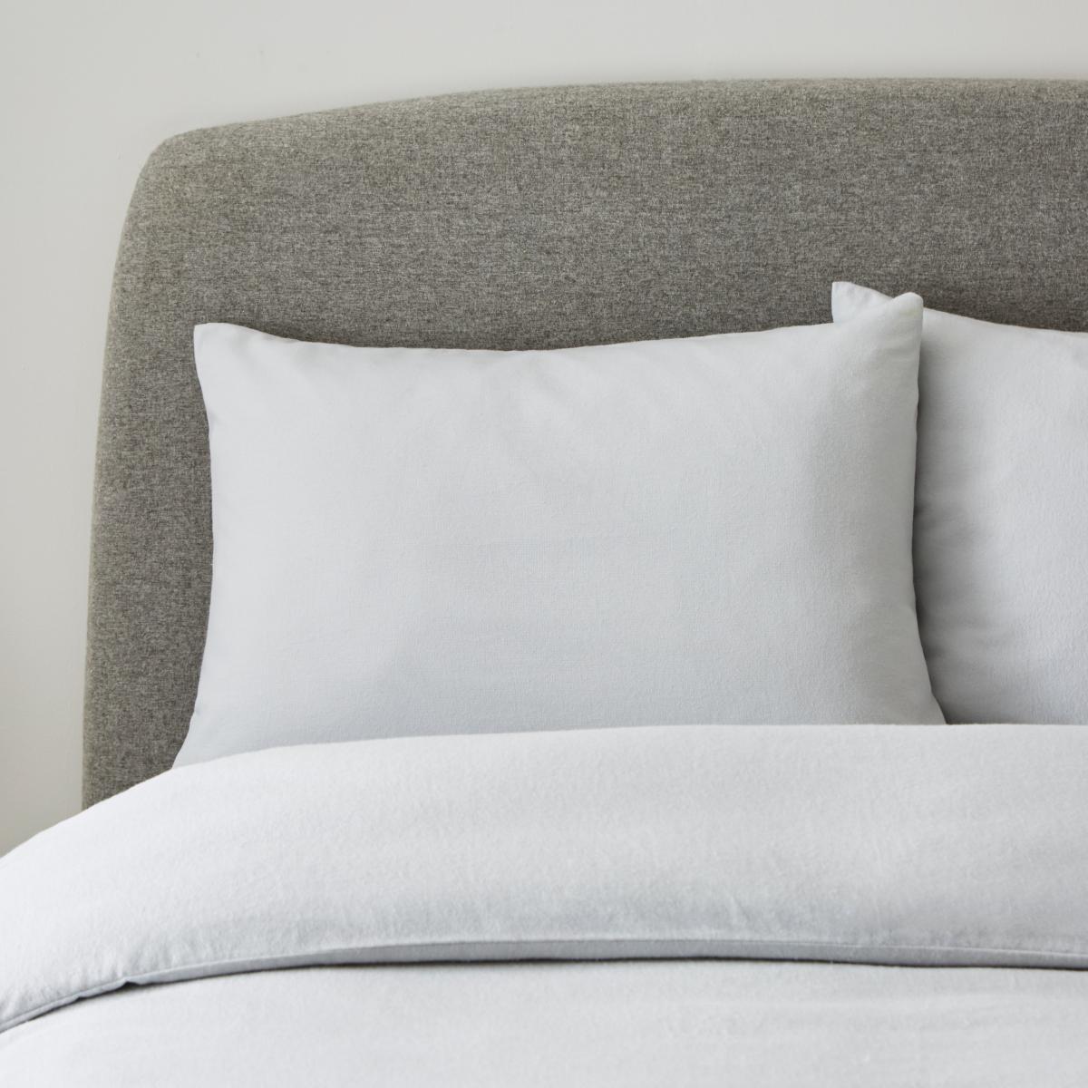 Fogarty Plain Silver Bamboo Duvet Cover and Pillowcase Set Silver – image 2