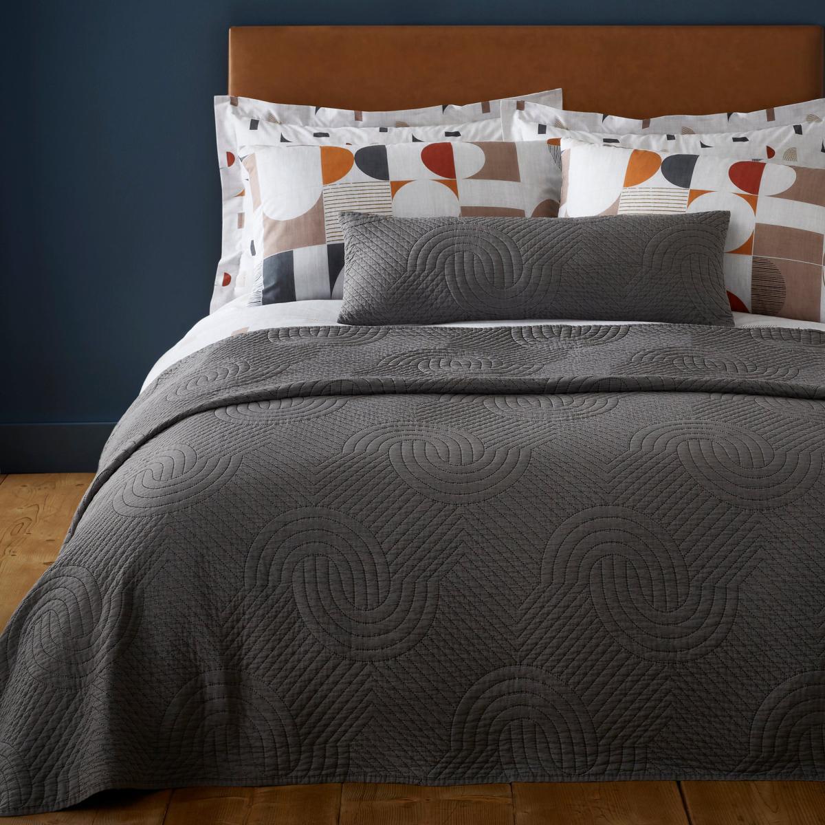 Elements Oslo Reversible Duvet Cover and Pillowcase Set MultiColoured – image 3