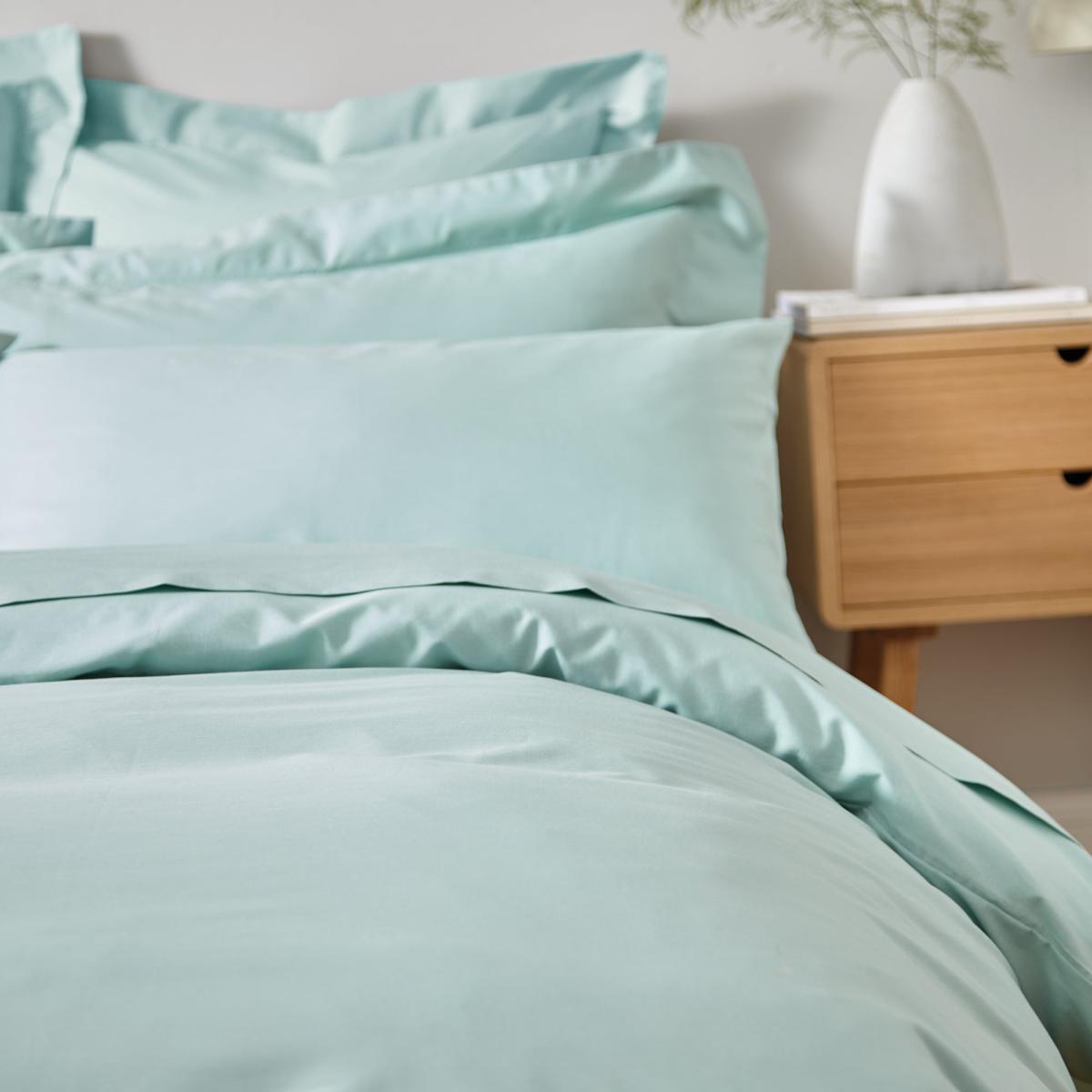 Fogarty Cooling Cotton Seafoam Duvet Cover Seafoam – image 3